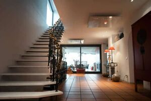 edle Treppe aus italienischem Marmor
