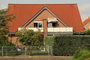 Sonniger Balkon zum Entspannen