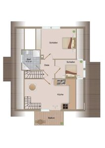 Grundriss Dachgeschoss