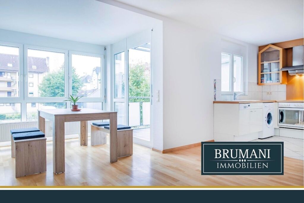 2,5-Zimmer-Wohnung mit Doppelbalkon in Rheinfelden
