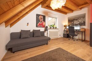 Eines der 3  schönen Schlafzimmer im Obergeschoss