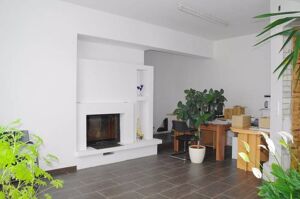 der helle Ausstellungsraum