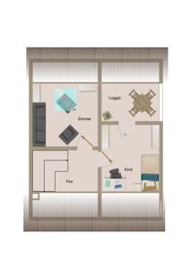 Grundriss Dachgeschoss